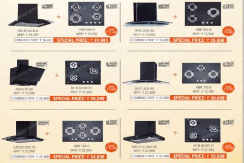 Celebrate this Onam with Kaff Built-in home appliances with free gifts.