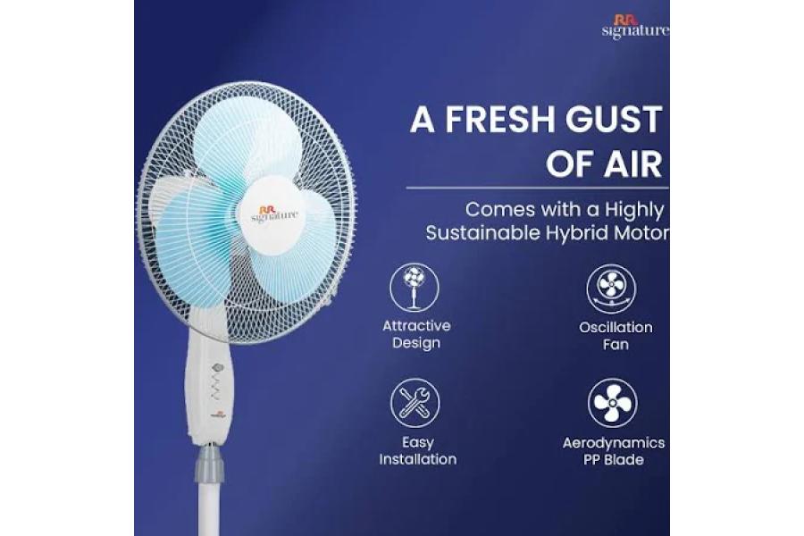 RR Signature Centaur 400 MM Pedestal Fan For Home