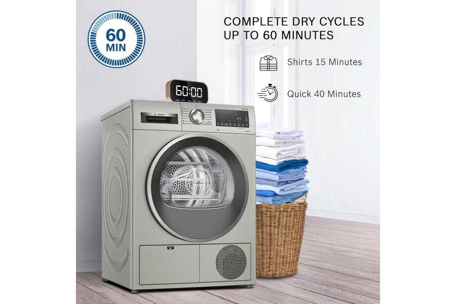 Bosch 8 kg Fully Automatic Front Load Condenser Tumble Dryer (WPG23108