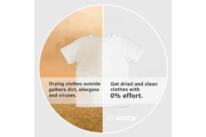 Bosch 8 kg Fully Automatic Front Load Condenser Tumble Dryer (WPG23108