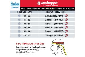 Steelbird SBA-7 7Wings ISI Certified Flip-Up