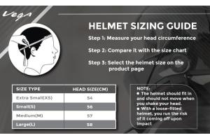 Vega Atom Pink Helmet-M 
