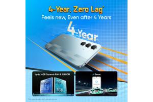 realme narzo 100 Lite 5G (Frost Silver,4GB+128GB) | 7000mAh Titan Batt